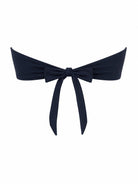 BANDEAU BIKINI TOP MATTE BLACK | MMSW