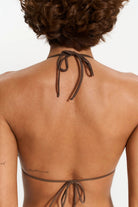BIKINI TRIANGLE SET CHOCOLATE | MMSW