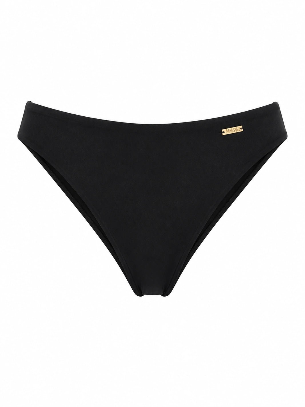 CHEEKY BIKINI BOTTOMS MATTE BLACK | MMSW