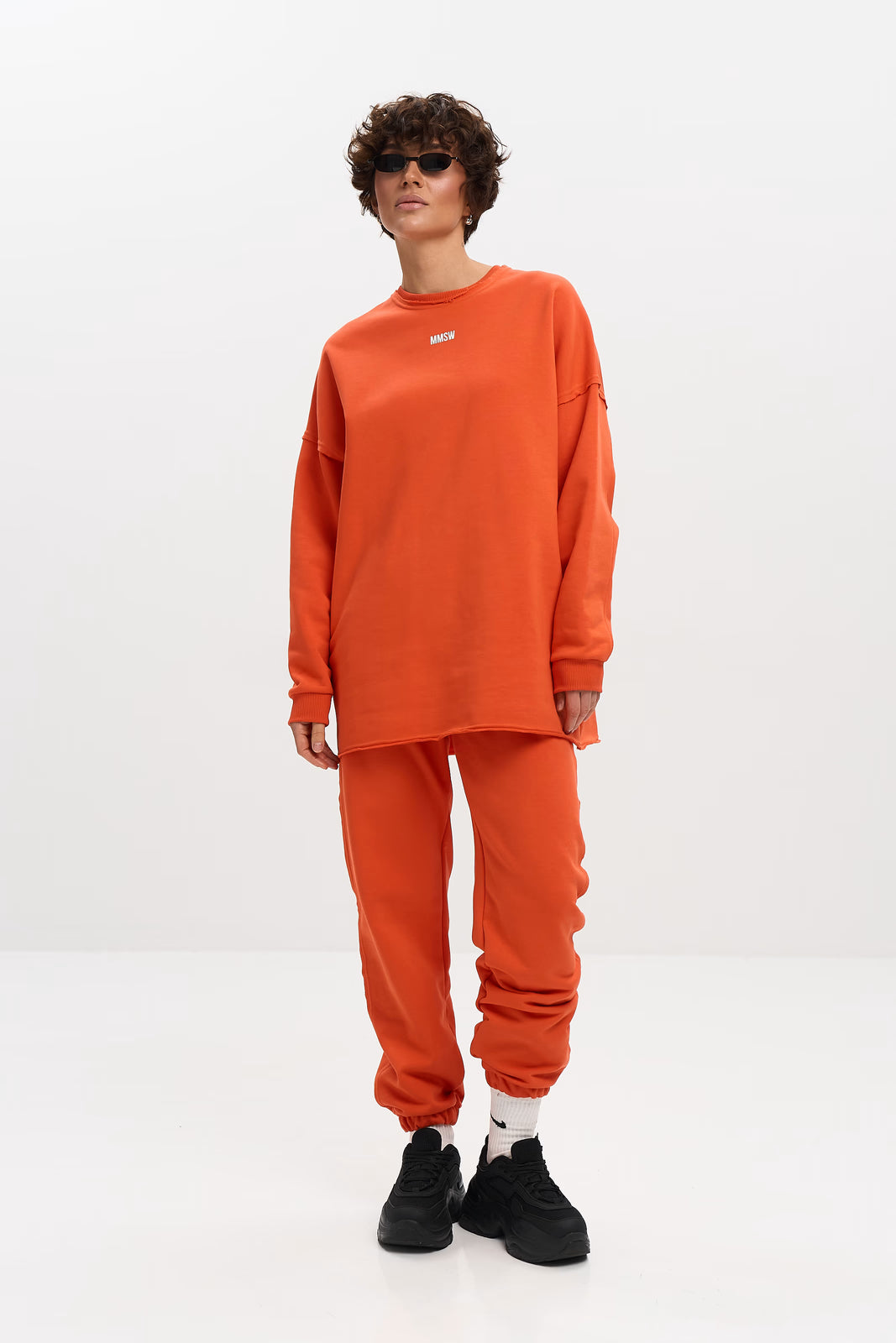 WOMEN’S RAW EDGES SET ORANGE | MMSW