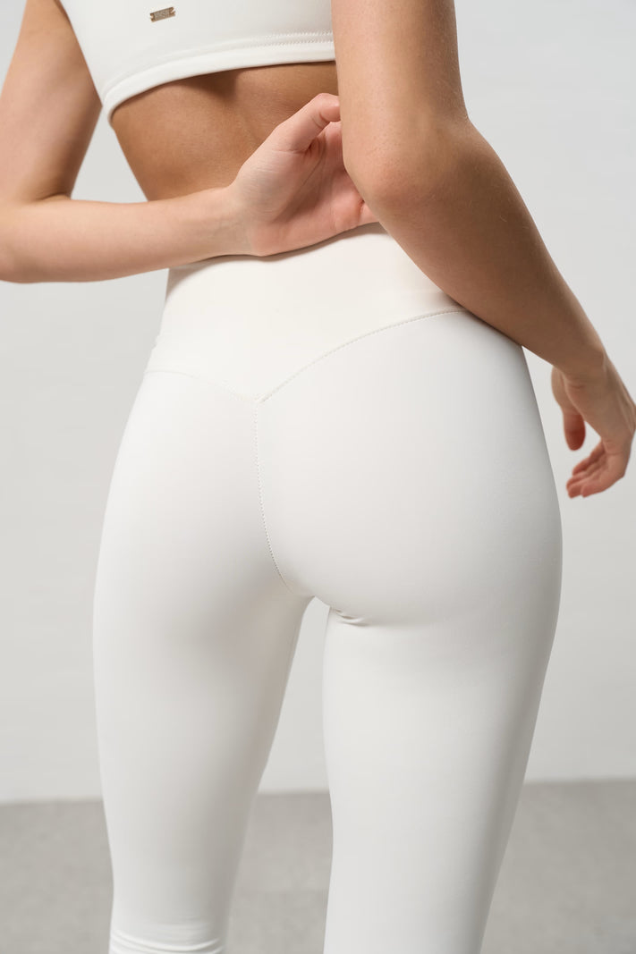 WOMEN'S SPORT LEGGINGS MILK | MMSW