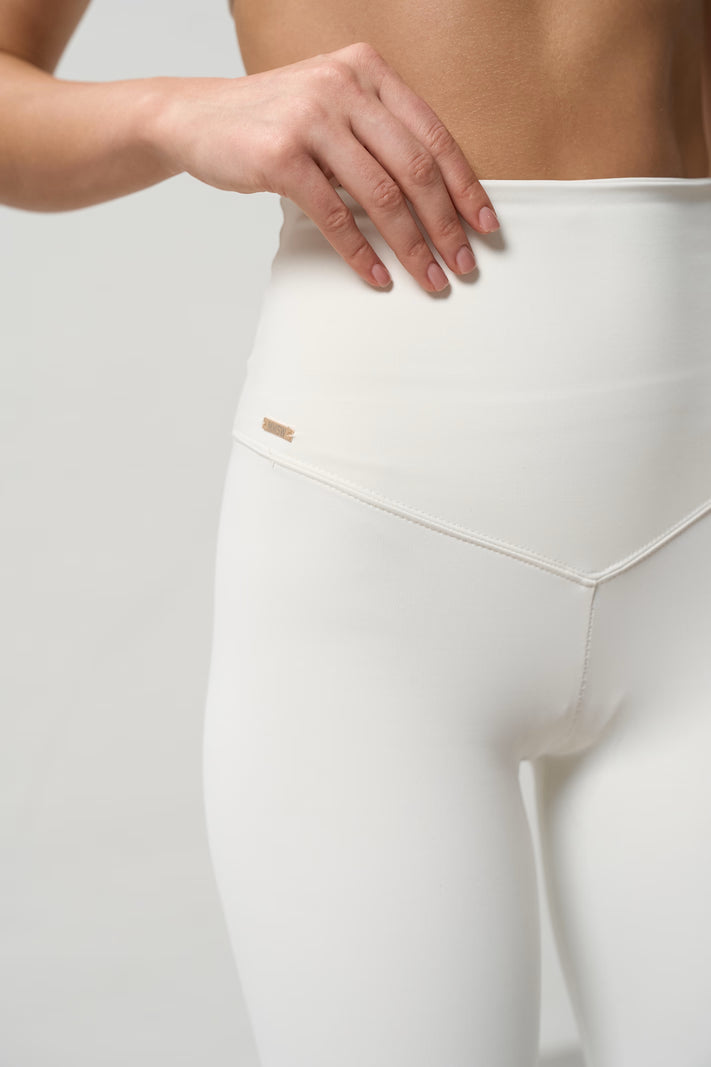 WOMEN'S SPORT LEGGINGS MILK | MMSW