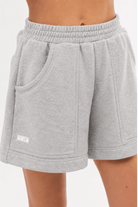 WOMEN’S CARGO SWEATSHORTS GREY MELANGE | MMSW