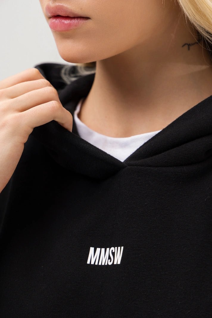 WOMEN'S HOODIE DARK BLACK | MMSW