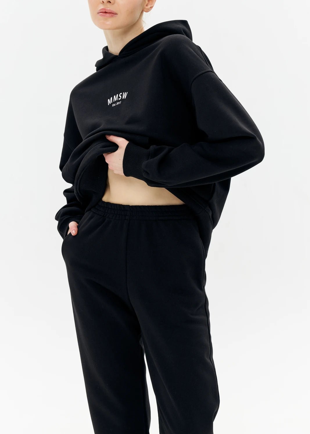 WOMEN’S JOGGER SWEATPANTS BLACK | MMSW