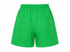 WOMEN’S LINEN SHORTS LIME | MMSW