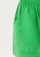 WOMEN’S LINEN SHORTS LIME | MMSW