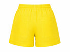 WOMEN’S LINEN SHORTS YELLOW | MMSW