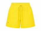 WOMEN’S LINEN SHORTS YELLOW | MMSW