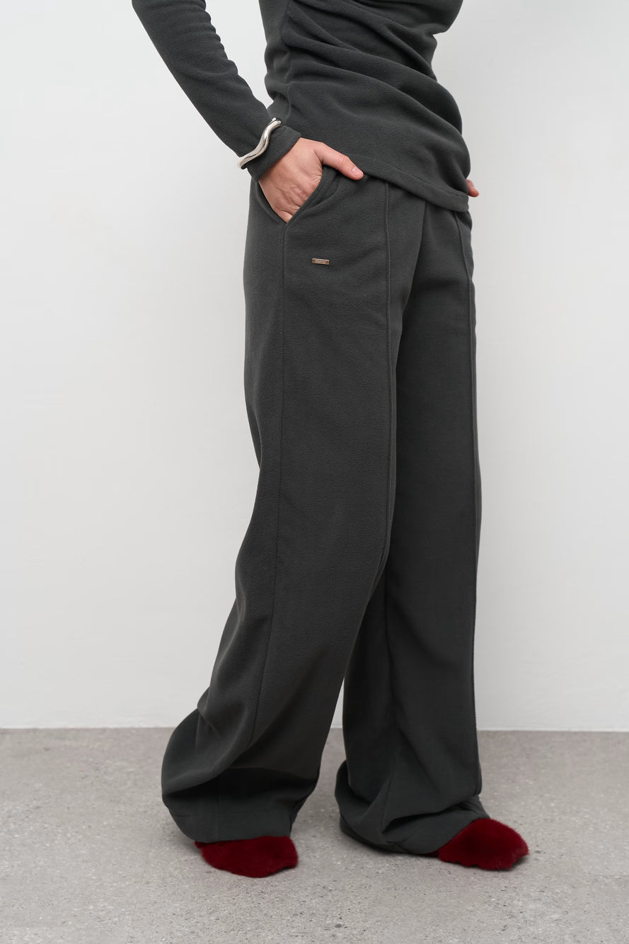 WOMEN’S LONGSLEEVE AND PALAZZO PANTS SET GRAPHITE | MMSW