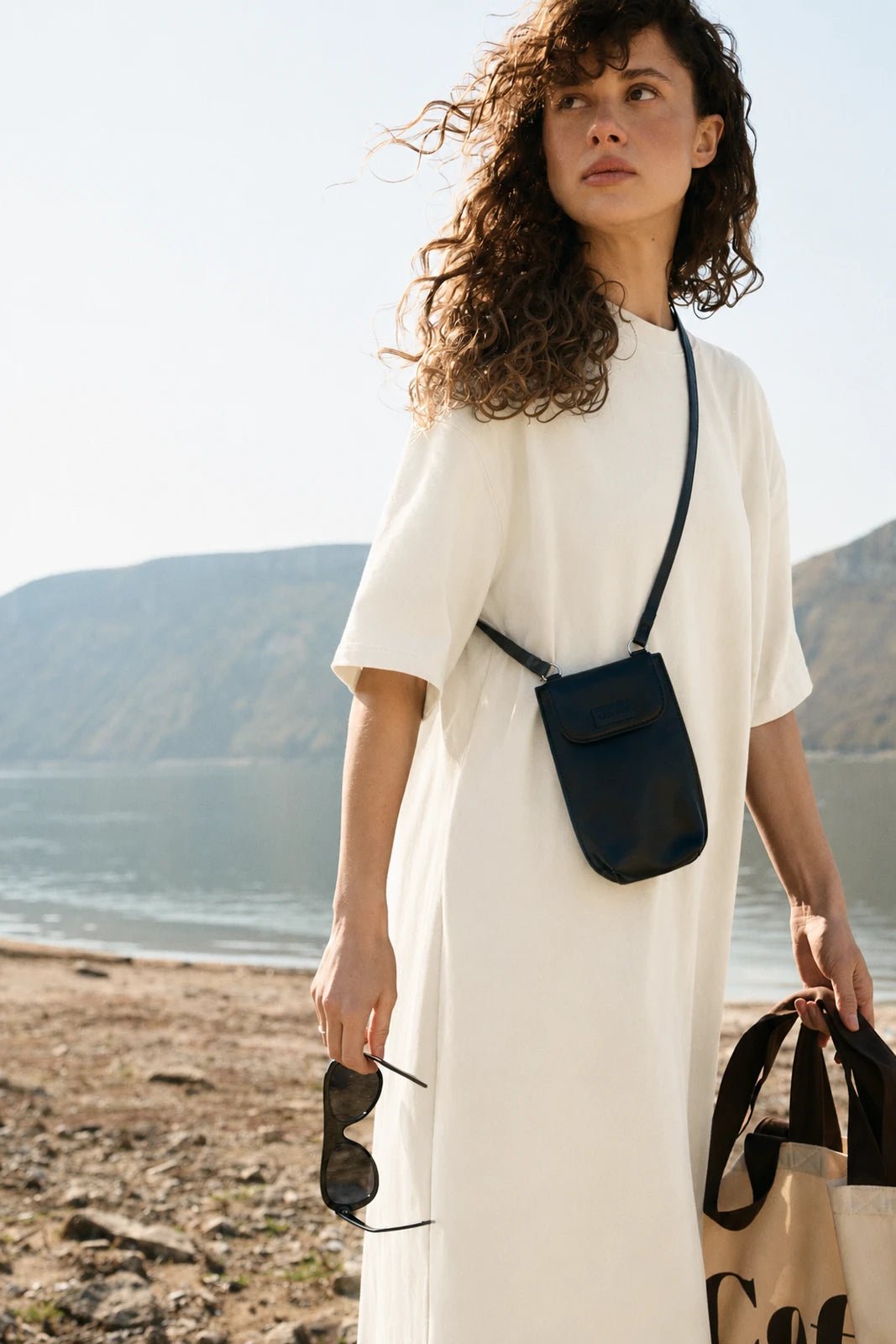 WOMEN’S MAXI DRESS WITH SIDE SLITS MILK | MMSW