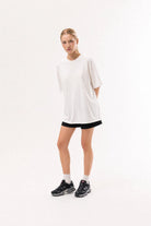 WOMEN’S OVERSIZE T-SHIRT BACK SEAM MILK | MMSW