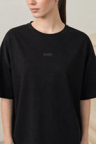 WOMEN’S OVERSIZE T-SHIRT BLACK | MMSW