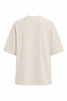 WOMEN’S OVERSIZE T-SHIRT LIGHT BEIGE MELANGE | MMSW