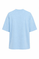 WOMEN’S OVERSIZE T-SHIRT LIGHT BLUE MELANGE | MMSW