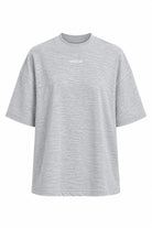 WOMEN’S OVERSIZE T-SHIRT LIGHT GREY MELANGE | MMSW