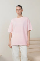 WOMEN’S OVERSIZE T-SHIRT LIGHT PINK | MMSW