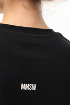 WOMEN’S OVERSIZE T-SHIRT PRINT BLACK | MMSW