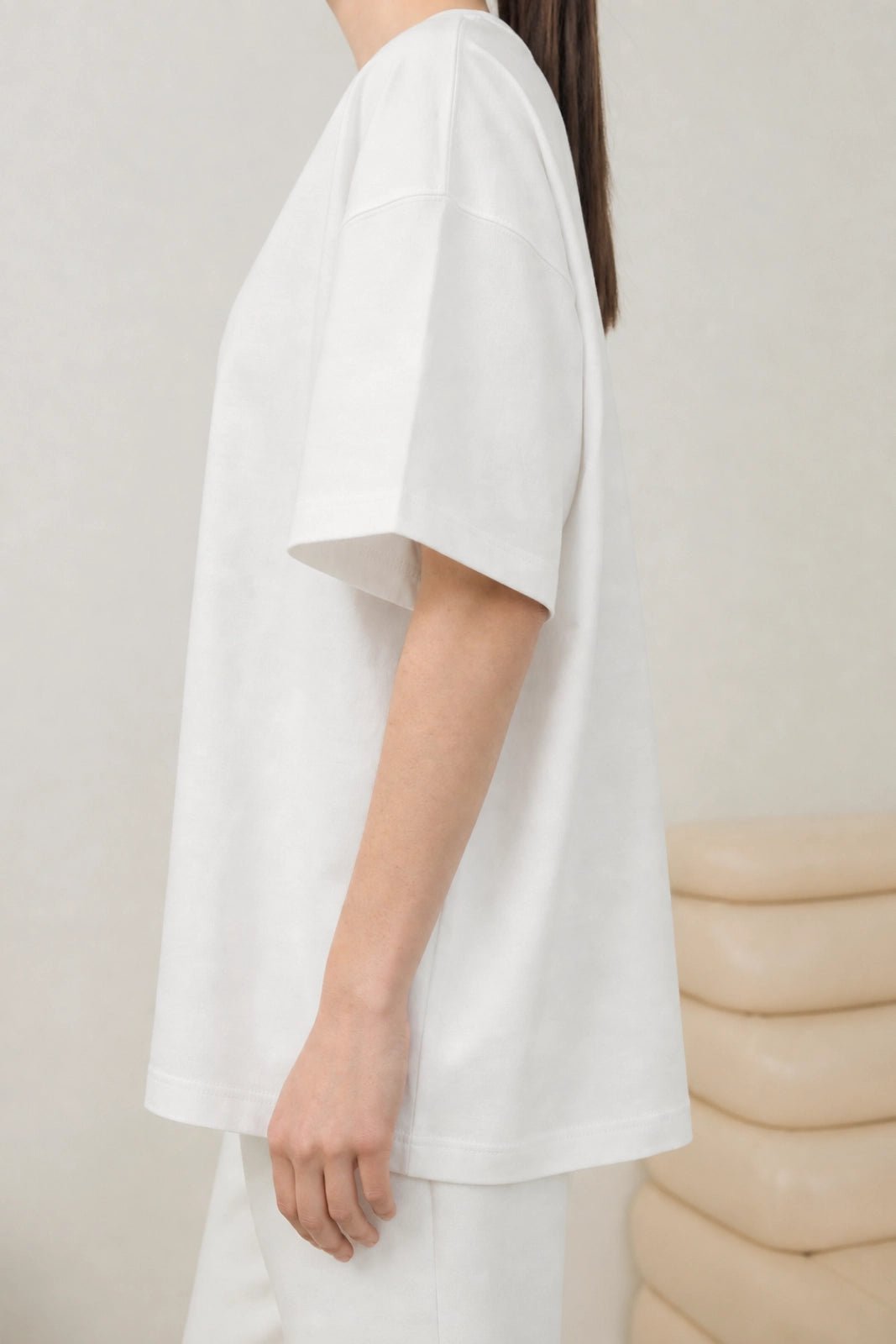 WOMEN’S OVERSIZE T-SHIRT WHITE | MMSW