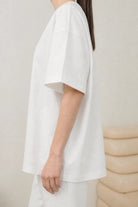 WOMEN’S OVERSIZE T-SHIRT WHITE | MMSW