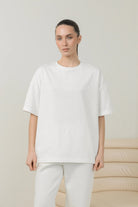 WOMEN’S OVERSIZE T-SHIRT WHITE | MMSW