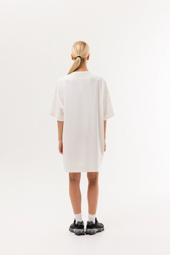 WOMEN’S OVERSIZED LONG T - SHIRT MILK | MMSW
