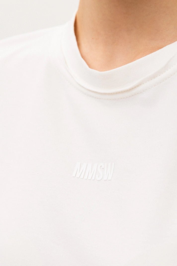 WOMEN’S OVERSIZED LONG T - SHIRT MILK | MMSW