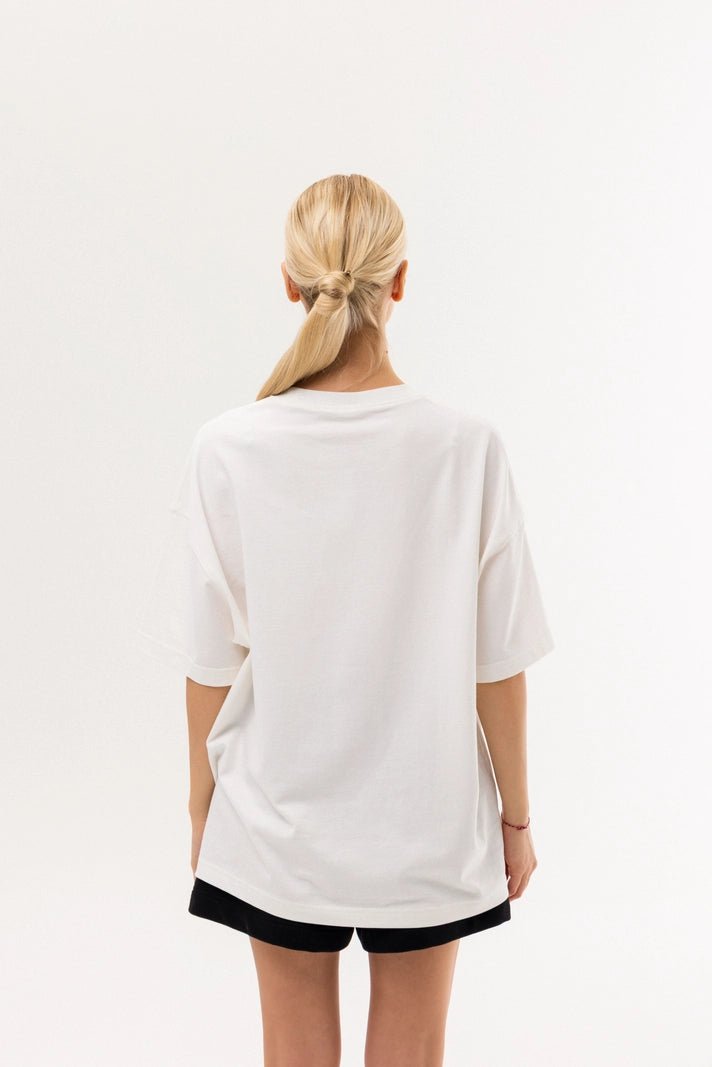 WOMEN’S OVERSIZED T - SHIRT MILK | MMSW