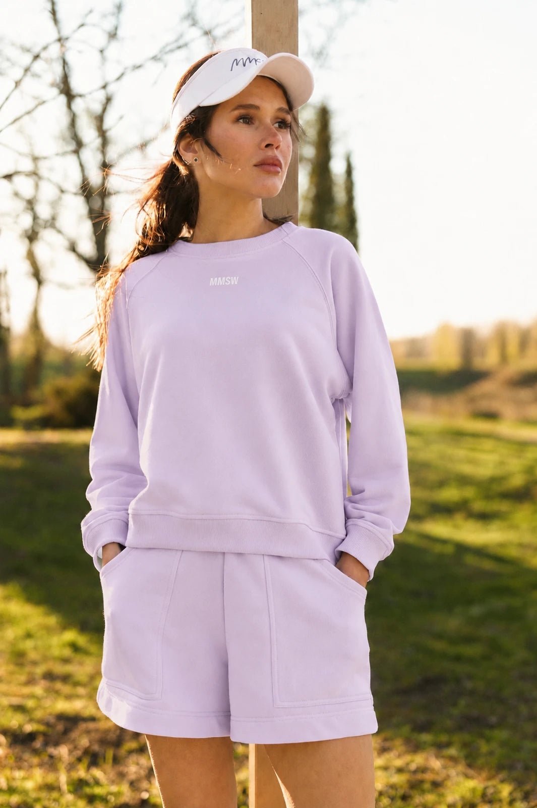 WOMEN’S RAGLAN SWEATSHIRT LILAC | MMSW