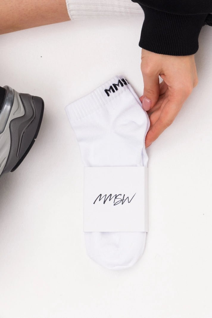 WOMEN’S SHORT SOCKS WHITE | MMSW