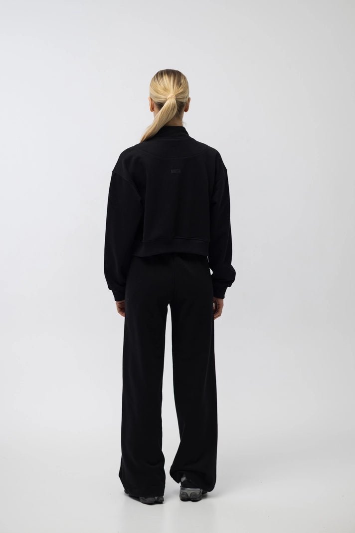 WOMEN’S STRAIGHT LEG SWEATPANTS BLACK | MMSW