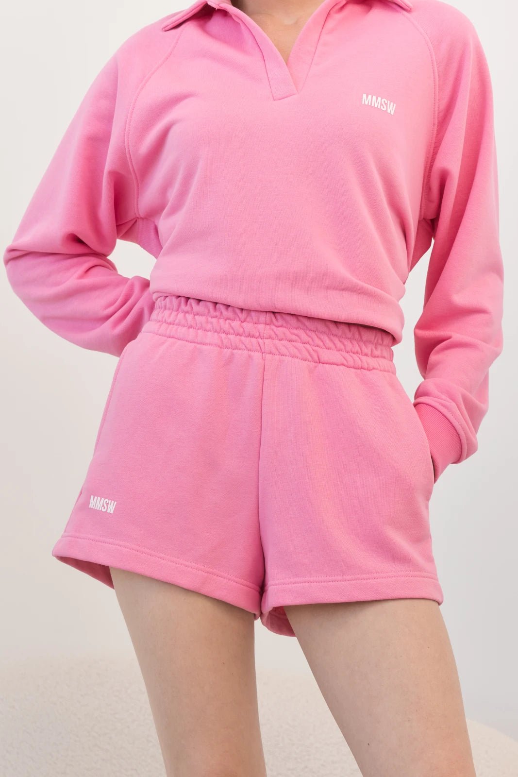 WOMEN’S SWEAT SHORTS PINK | MMSW
