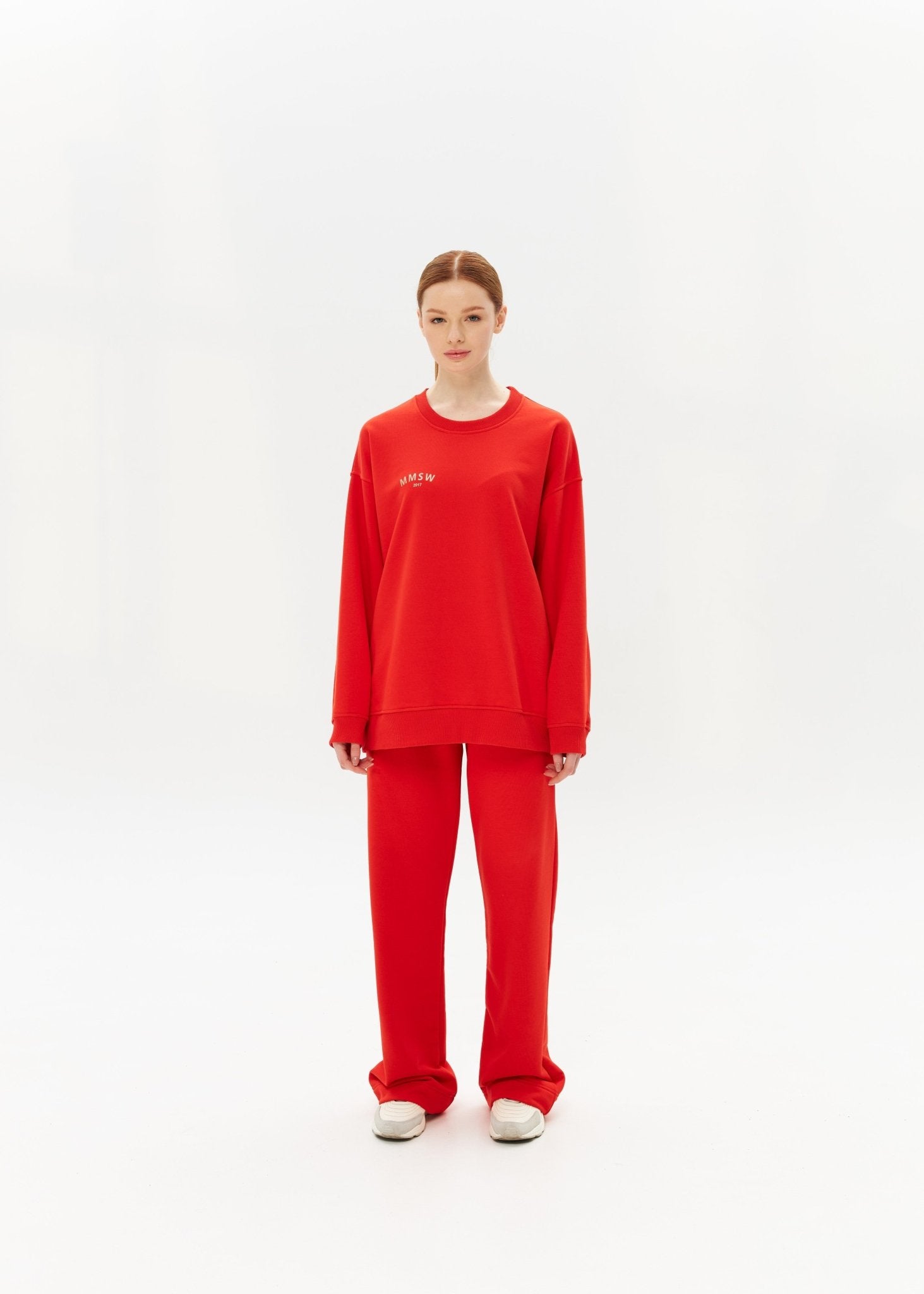 WOMEN’S SWEATSHIRT BRIGHT RED | MMSW