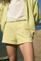 WOMEN’S SWEATSHORTS LIGHT LIME | MMSW