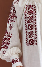 WOMEN’S VYSHYVANKA MAXI DRESS MILK | MMSW