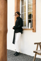 WOMEN’S VYSHYVANKA SHIRT BLACK | MMSW